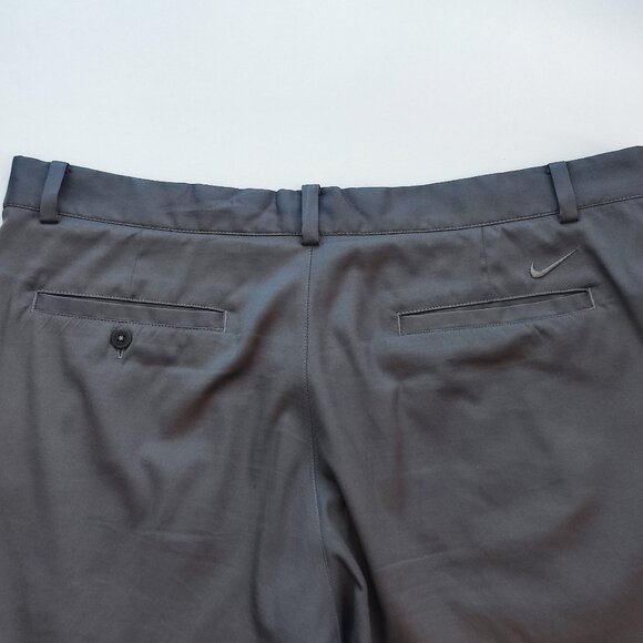Nike Golf active wear shorts men's size 38 grey Tour Performance Dri-Fit - Picture 4 of 9